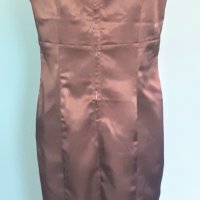 Сатенена еластична "Малка рокля" / бутикова стойност и цена / голям размер , снимка 4 - Рокли - 27999533