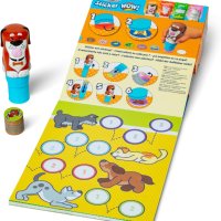 Melissa & Doug Sticker WOW комплект за игра със стикери за креативни деца, снимка 9 - Образователни игри - 43960648