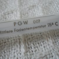 Прецизен термометър от +55 до +100С GDR Germany, снимка 8 - Медицински консумативи - 33301373