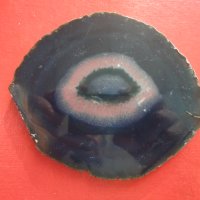 Полиран минерал ахат халцедон 3, снимка 6 - Колекции - 43937079