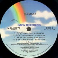 Klymaxx ‎– Sexy (12" Version) Vinyl , 12", снимка 4 - Грамофонни плочи - 33673945