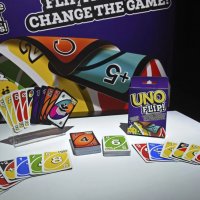 Карти за игра Uno Flip GDR44 - на български език , снимка 4 - Игри и пъзели - 32654038