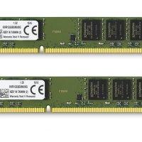 рам памет ram ddr3 kingston 2 x 4gb ultra lowprofil 1333mhz, снимка 1 - RAM памет - 18787159