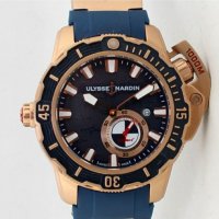 Мъжки луксозен часовник Ulysse Nardin Diver, снимка 3 - Мъжки - 32421136