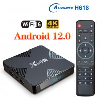 TV Box X98H Android 12, Dual WIFI, Bluetooth 5, Гаранция, снимка 1 - Плейъри, домашно кино, прожектори - 31183230