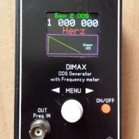 DDS честотен генератор "DIMAX" 0,1Hz-36MHz + честотомер до 160Mhz, снимка 12 - Друга електроника - 28826075