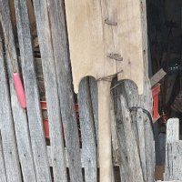 Фурнаджийска стара дървена лопата 160 см за механа или др., снимка 1 - Декорация за дома - 43307653