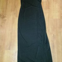 Дълга рокля в черно, снимка 3 - Рокли - 16214339