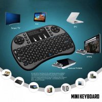 Мини безжична клавиатура с тъчпад и подсветка mini keyboard, снимка 4 - Клавиатури и мишки - 38223217