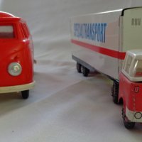Ретро детски играчки метални и палстнасови VW T1 BALON COROATIO EHO,  SPECIALTRANSPORT., снимка 1 - Колекции - 37470459