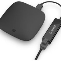 Orico адаптер USB to LAN 100Mbps black - UTJ-U2, снимка 7 - Мрежови адаптери - 43204714
