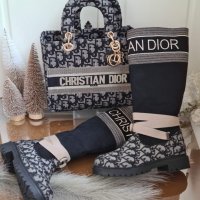 Дамски ботуши и чанта Christian Dior код 65, снимка 1 - Дамски ботуши - 35538621