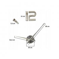 Стенен часовник 3d модел , снимка 7 - Стенни часовници - 37428852