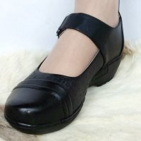 Дамски обувки EZEL, шити и лепени, със стелка от естествена кожа, снимка 3 - Дамски ежедневни обувки - 28073261