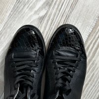 Черни дамски обувки от естествена кожа, снимка 5 - Дамски елегантни обувки - 39946787