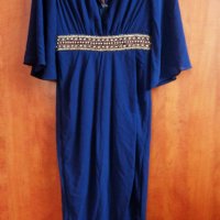 TFNC елегантна дамска рокля, нова, с етикет, тъмно синя, снимка 7 - Рокли - 18642348