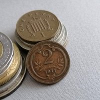 Монета - Австро-Унгария - 2 хелера | 1911г., снимка 1 - Нумизматика и бонистика - 39312428
