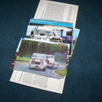 15 картички на състезателни камиони от Хунгароринг 1987г., снимка 3 - Други ценни предмети - 26287664