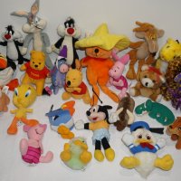 Лот от 24 различни стари плюшени играчки от 90-те McDonald's и Barzakov, снимка 1 - Колекции - 43856303