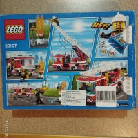 Лего Сити пожарникарски камион със стълба, снимка 2 - Образователни игри - 43254523