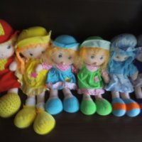 Меки големи кукли, снимка 3 - Кукли - 37069393