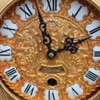 Немски настолен часовник , снимка 3 - Антикварни и старинни предмети - 44033680