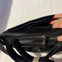 Дамска чанта от естествена кожа , снимка 3 - Чанти - 43658548