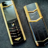 Телефон VERTU, луксозен мобилен телефон Верту, метален с кожа, телефон Vertu Signature S, снимка 8 - Vertu - 33099089