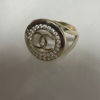 Златен пръстен 14 карата , снимка 1 - Пръстени - 43413234