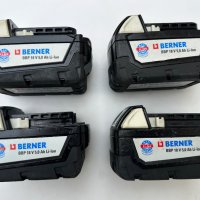 Berner / Milwaukee - Батерии 18V 5.0Ah и зарядни, снимка 4 - Други инструменти - 43383138