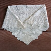 Ръчни плетива на една кука, снимка 2 - Покривки за маси - 37511951