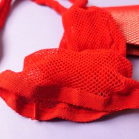S/M нов червен мрежест дамски чорапогащник, снимка 7 - Бельо - 43870880