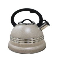 Луксозен чайник от неръждаема стомана и мраморно покритие, 3L, снимка 2 - Аксесоари за кухня - 44081258
