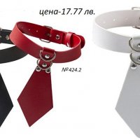 Кожен чокър / харнес вратовръзка, снимка 8 - Други - 37755253