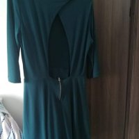 Зелена рокля Манго размер L, снимка 2 - Рокли - 33093479
