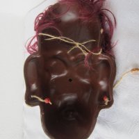 маска пано керамика фигура пенис фалос еротика глава, снимка 6 - Декорация за дома - 28946715