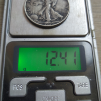 Сребърна Монета HALF DOLLAR 1936 , снимка 6 - Нумизматика и бонистика - 36400763