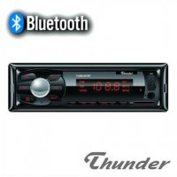Bluetooth Радио за кола Thunder TUSB-007BT USB SD AUX FM радио, 4x20W, снимка 1 - Аксесоари и консумативи - 33256975
