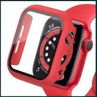 Протектор за часовник Apple Watch 6 SE 5 4 40mm 44mm + стъклен 3D 5D, снимка 8 - Аксесоари за Apple - 37896478