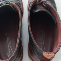 Високо качествени обувки мокасини боти от естествена кожа 44 45 или 45.5, снимка 5 - Мъжки боти - 32795776