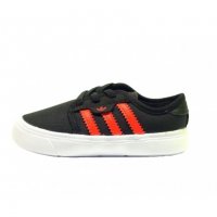 №22 и 26; Оригинални Детски кецове Adidas Originals Seeley I, Black/SolRed, снимка 1 - Детски маратонки - 27608315