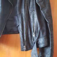 Кожено яке  марка  Pepe Jeans, снимка 9 - Палта, манта - 42504996