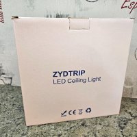 ZYDTRIP Модерна таванна LED лампа 22W 6000K, снимка 8 - Лед осветление - 43972682