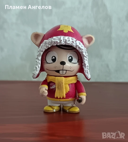 Стара фигурка, сувенир на Кока-Кола, снимка 1