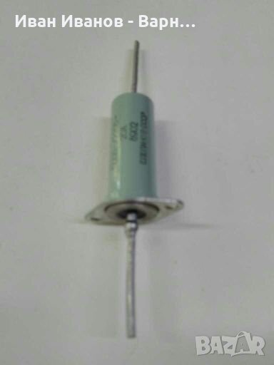 Руски Кондензатор КБП-Ф  0,047 / 500VDC/220VAC ; проходен;СССР/Русия, снимка 1