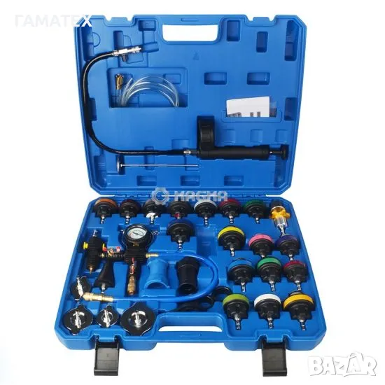Комплект за измерване налягането в радиатора и охладителната система, 50887, снимка 1