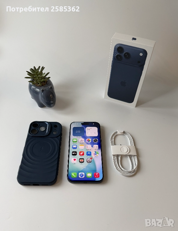 iPhone 17 Pro Max 256 Gb Deep Blue, снимка 1