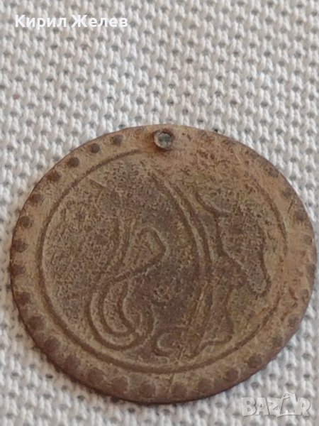 Стар КОРАБЕН ЖЕТОН над стогодишен рядък бронз мед за КОЛЕКЦИОНЕРИ 28040, снимка 1