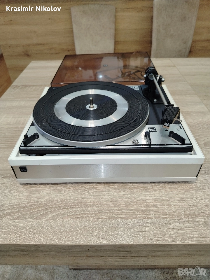 Грамофон Dual 1214 HiFi автомат. , снимка 1