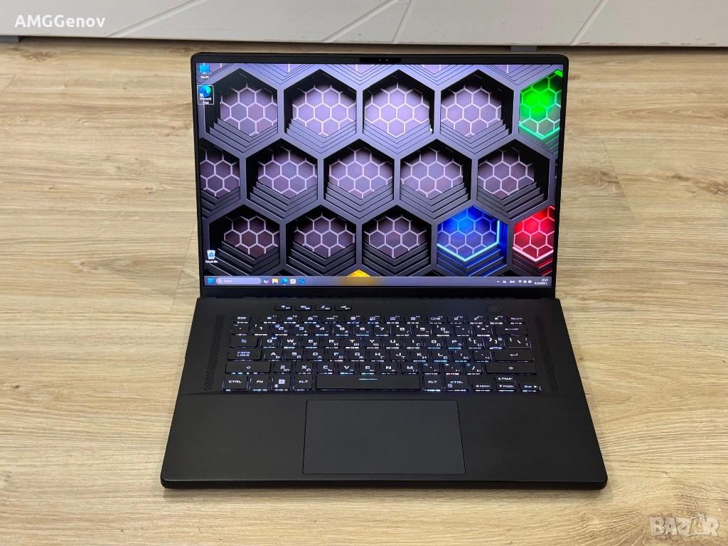 16’QHD+240Hz/RTX 4090 16GB/Asus Zephyrus M16/i9-13900H/64GB DDR5/2TB, снимка 1